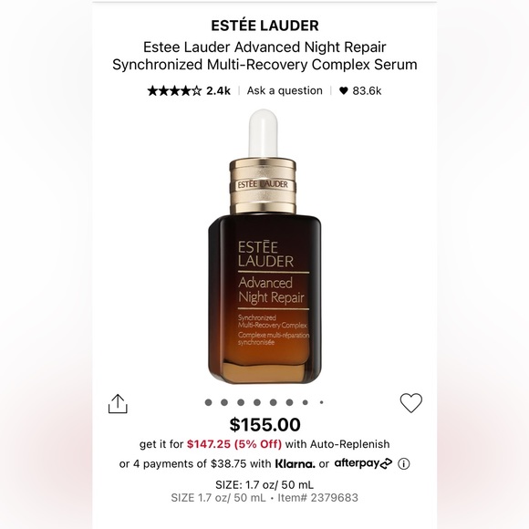 Estee Lauder Other - (NEW IN BOX) ESTÉE LAUDER Advanced Night Repair Multi-Recovery Complex Serum